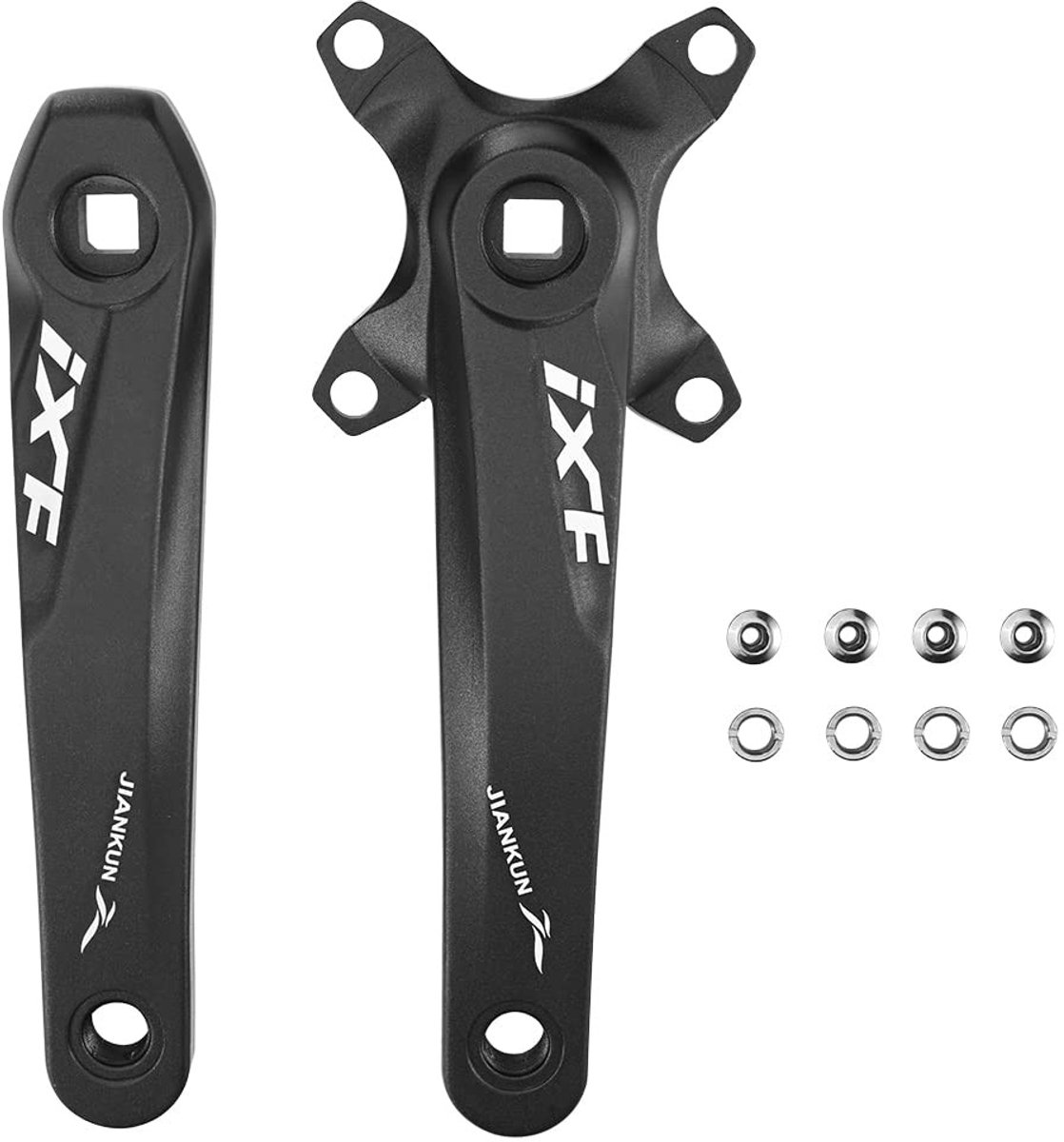 SolidKeus - Fietsketting Set met Crankset en Kettingringbouten