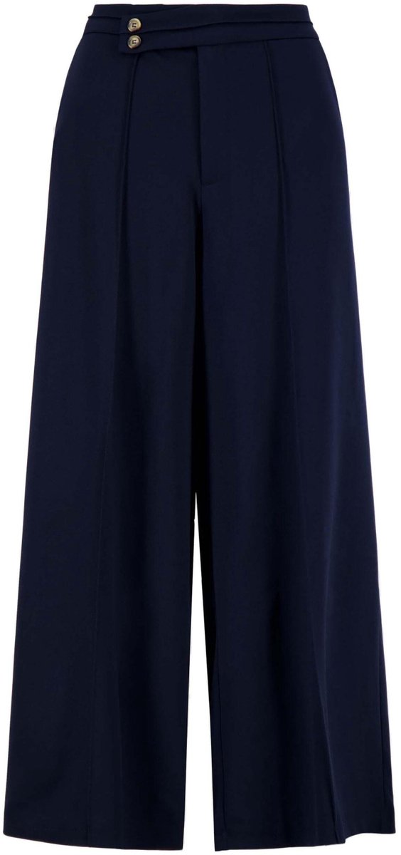 Zusss Broek Supertretch Trousers Front Pleat 0303 0062 2035 Dark Navy Dames Maat - XL