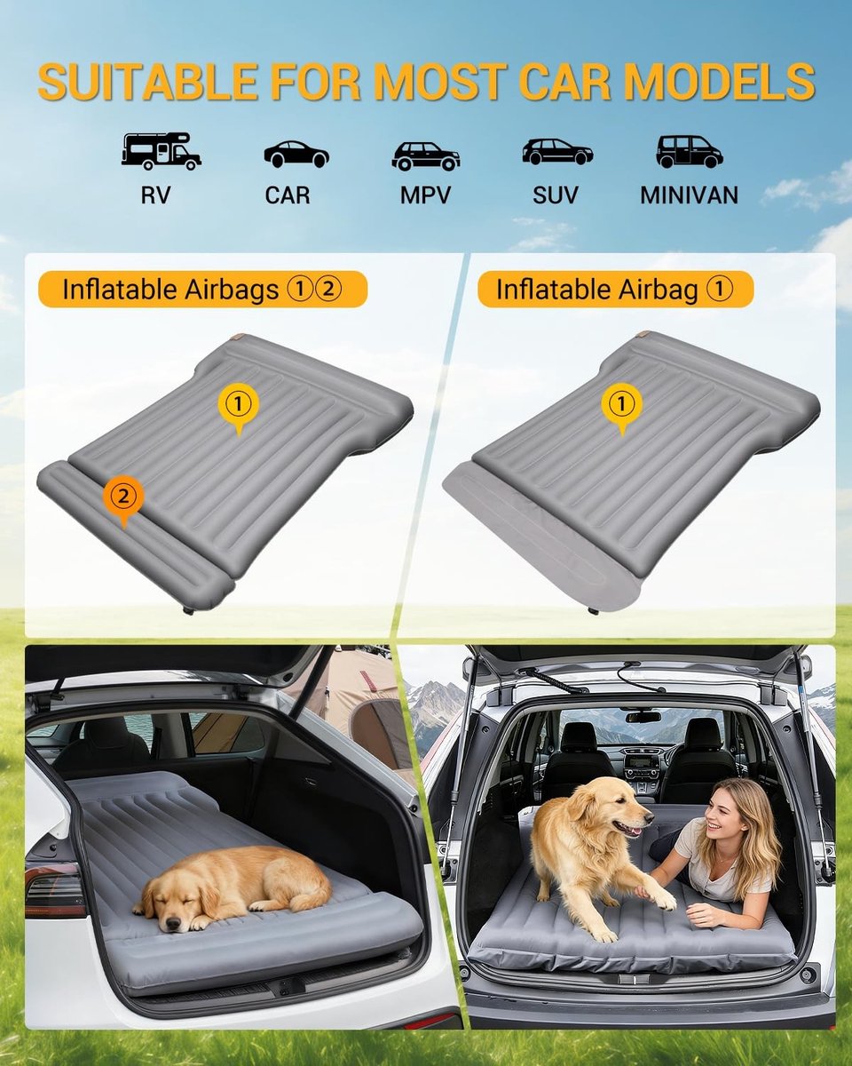 SolidKeus - Auto Luchtbed voor Universele SUV