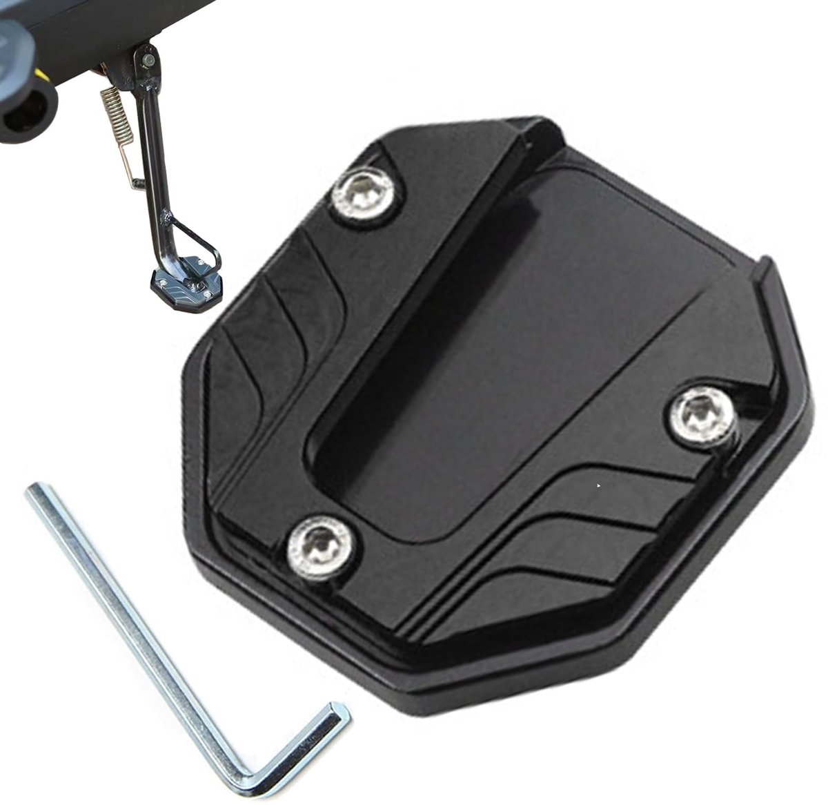 SolidKeus - Universele Aluminium Motorsteun Uitbreidingsplaat