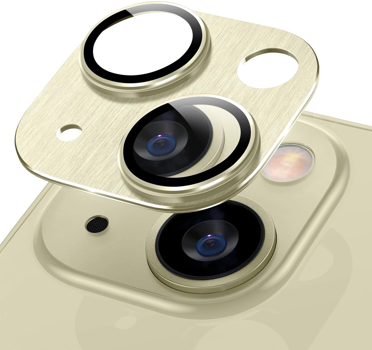 SolidKeus - Camera Bescherming voor iPhone 15/iPhone 15 Plus