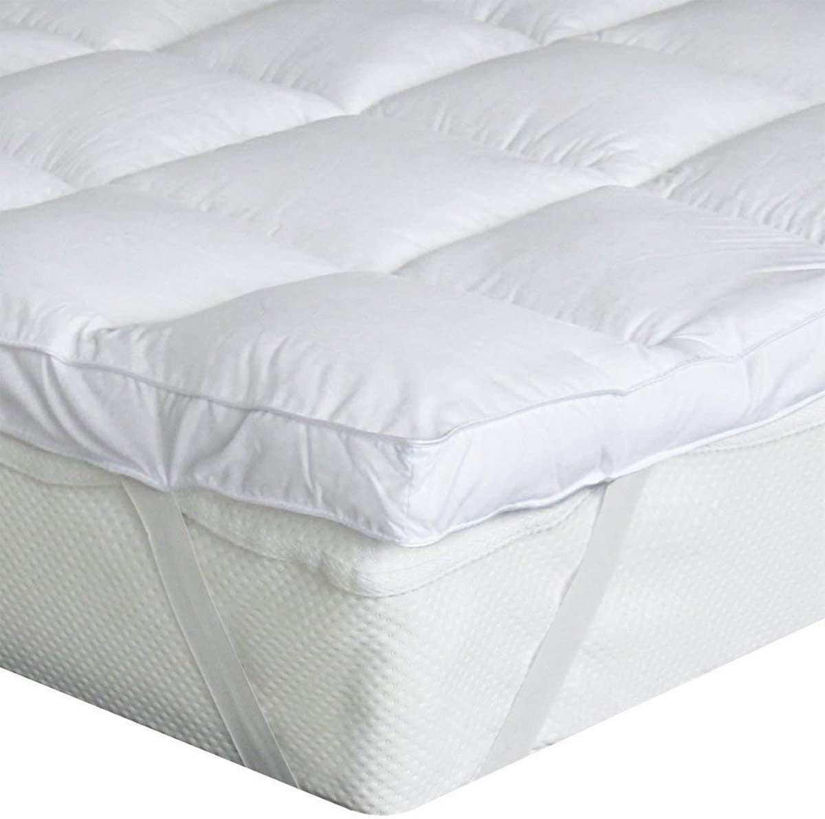 SolidKeus - Microvezel Matras Topper Extra Zacht en Antiallergisch 140x190cm