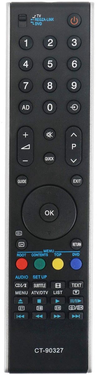 Omgoods - Vervangende Afstandsbediening voor Toshiba LCD Televisies