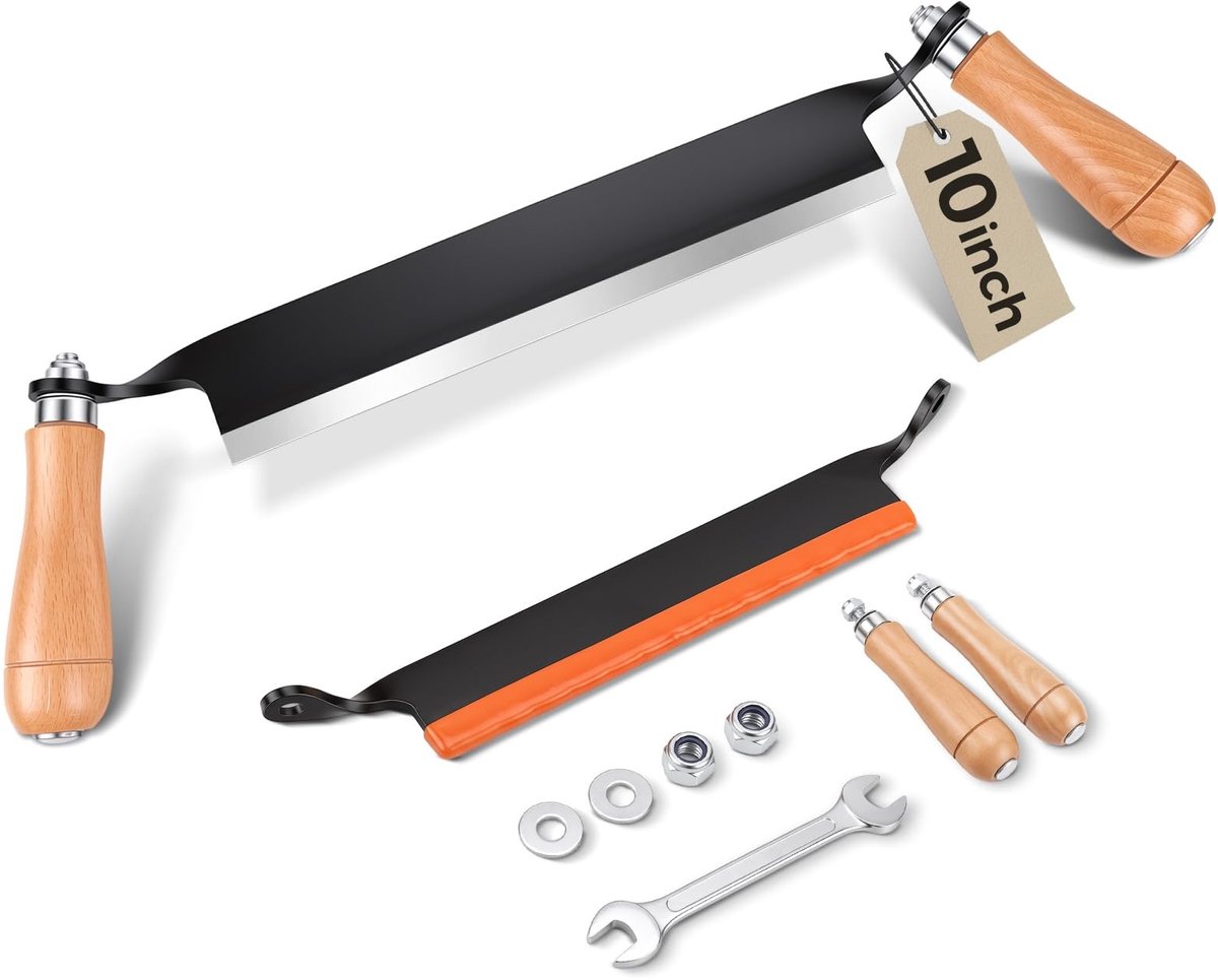 Omgoods - Houten Trekmes voor Houtbewerking, 250 mm
