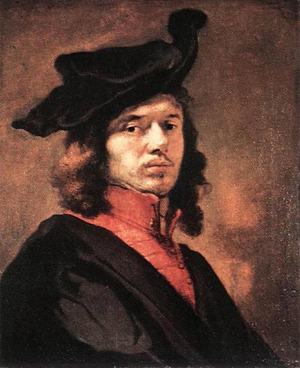 Beroemde Canvas Muurschilderingen Posters Zelfportret Decoratie Carel Fabritius Portret Foto's Voor Slaapkamer Decoratie 60x90cm