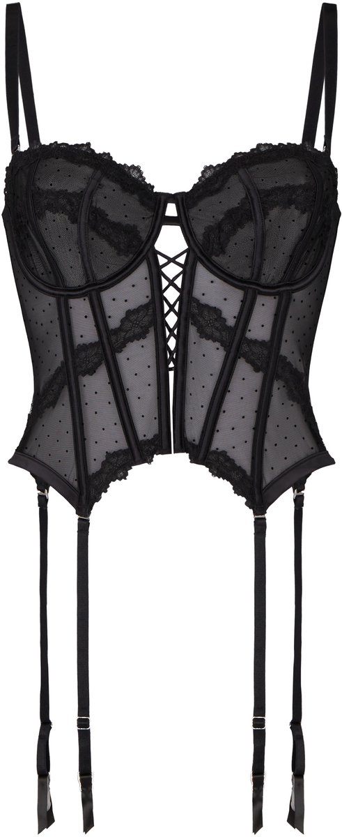 Hunkemöller Bustier Kat Zwart