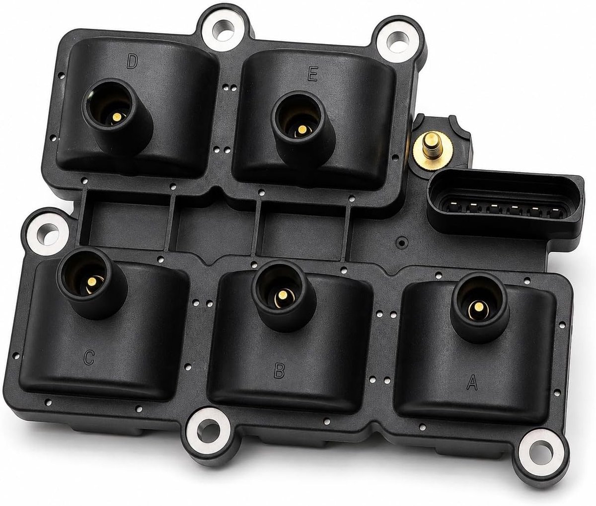 071905106 Contactspoel compatibel met Bora Golf Passat 2.3 Vr5 V5 ontstekingsspoel OEM 0040100037 0986221017