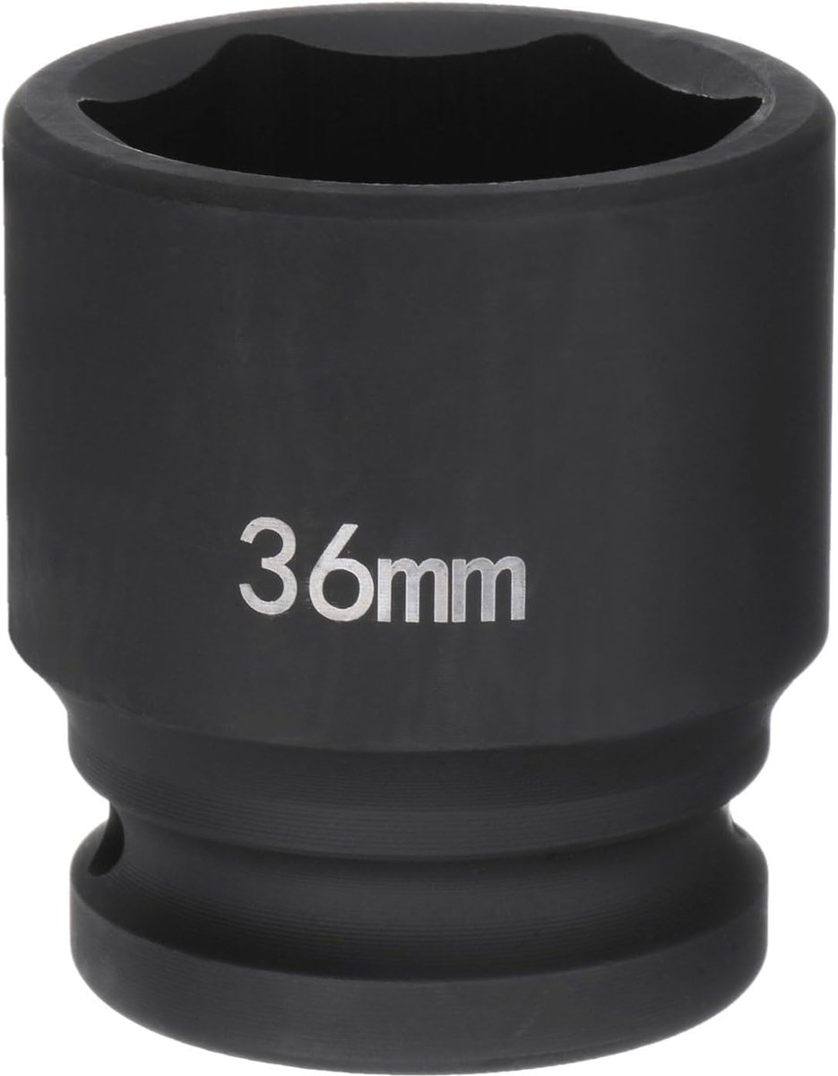 6-punts slagbus 3/4 inch aandrijving 36 mm metrisch van gelegeerd staal 40 Cr voor asmoer slagbus