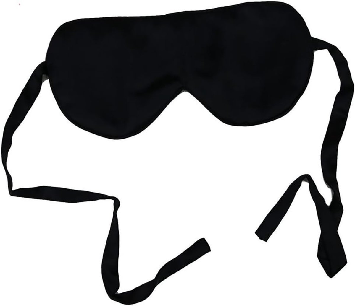 100% Mulberry Zijde Slaap Oogmasker Verstelbare Zachte Slapende Masker Blindfold voor Diepe Ontspanning Beste Oogtinten