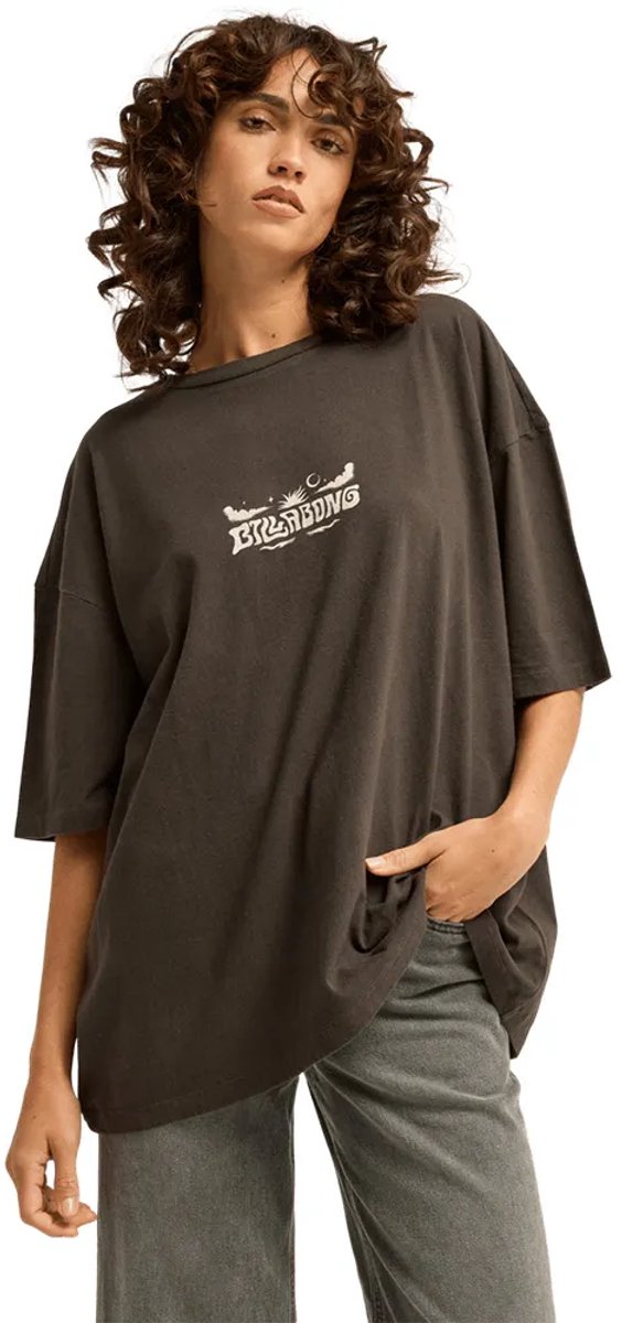 Billabong Tropical Filmor T-shirt Met Korte Mouwen XS Vrouw Zwart