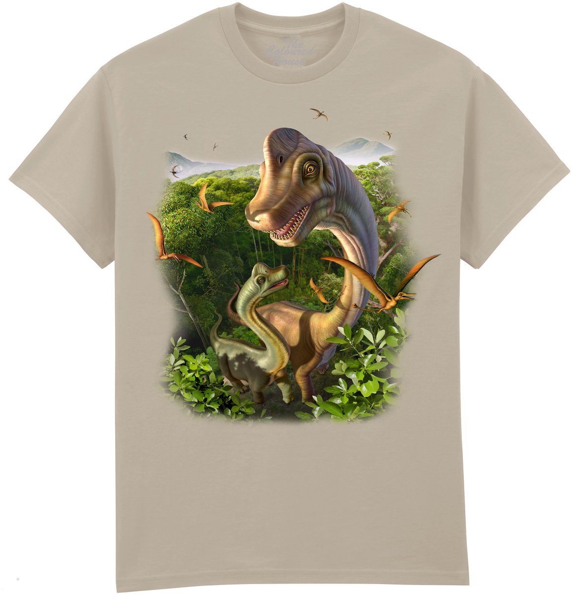 Dinosaurus Mothers Protection The Coloured House T-shirt M