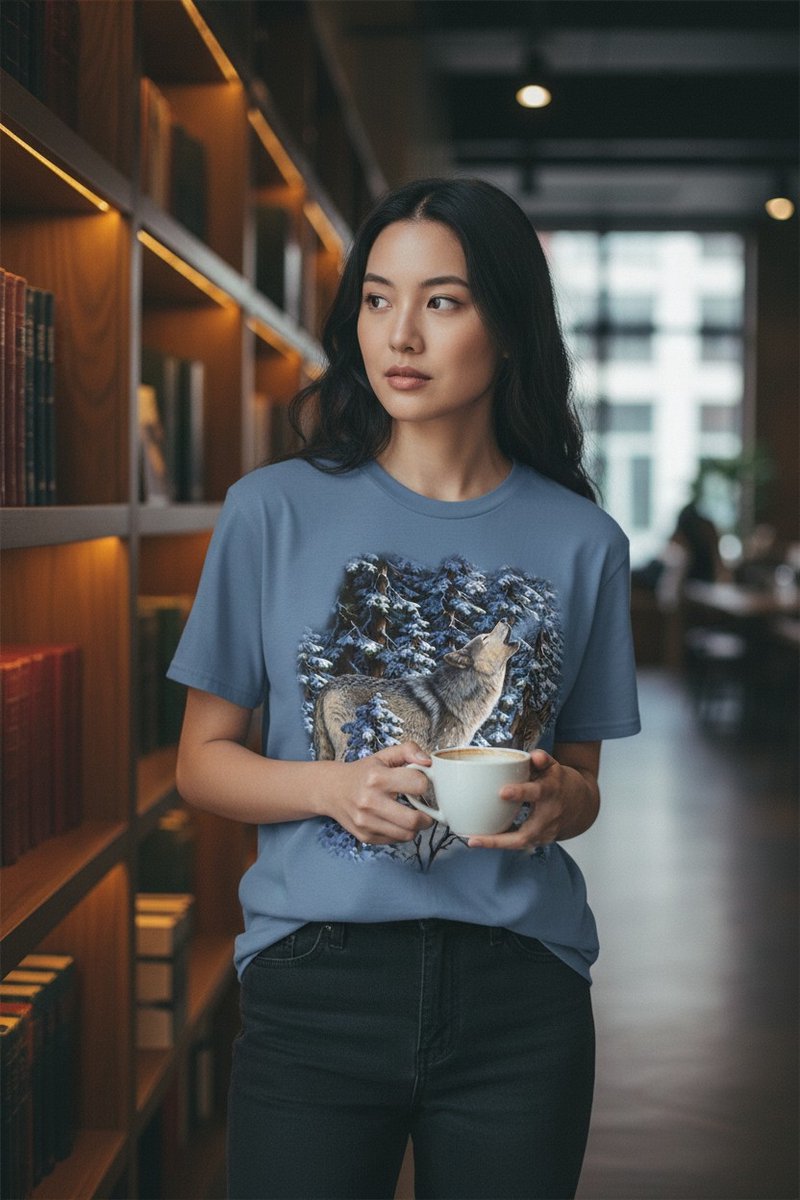 Wolf Wolven The Trophy Wolves The Coloured House T-shirt M