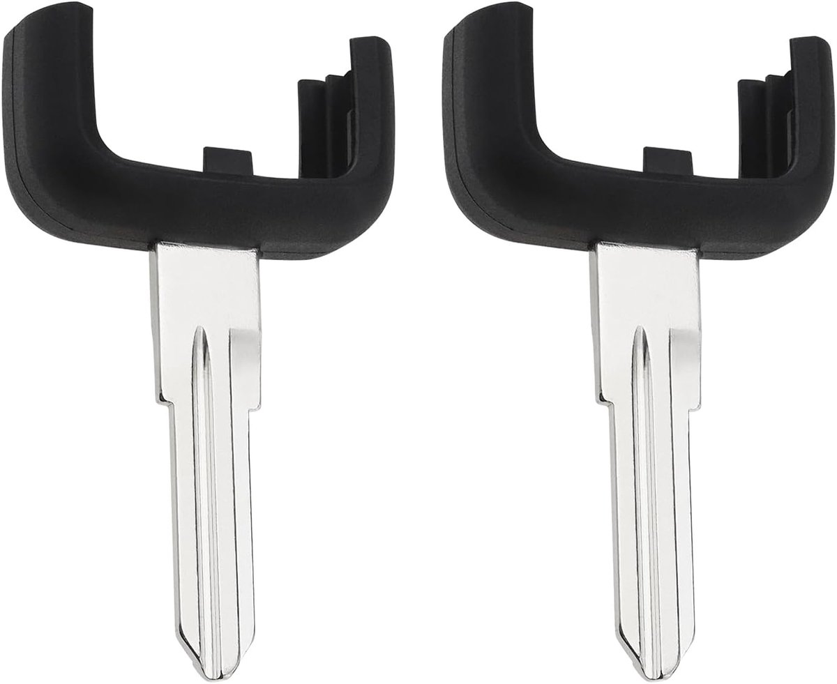 2 stuks autosleutel, onbewerkt HU46, compatibel met Vauxhall, compatibel met Opel Astra Corsa Zafira, autosleutelaccessoires
