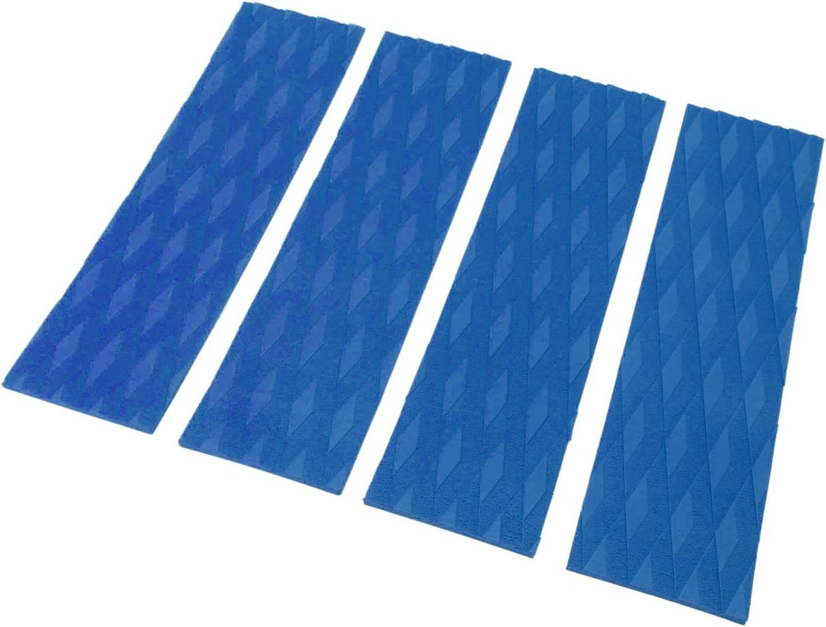 4 Stuks Surf Deck Traction Pad, Lichtgewicht EVA Surfen Front Traction Anti Slip Pad voor Skimboards Kajak Surfplank Longboard Shortboard