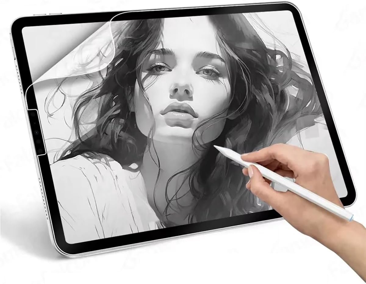 Displaybeschermfolie voor Samsung Galaxy Tab S10 Lite/Tab S10 FE 26,7 cm (10,9 inch), Feel Like papiereffect, matte PET-folie om te tekenen, niet-verblindend
