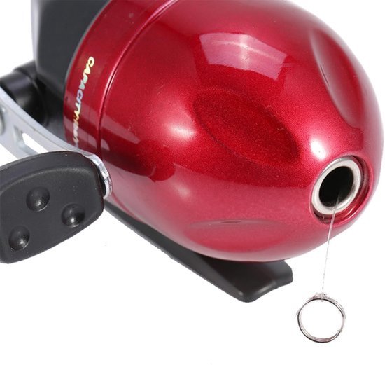 Gesloten Vismolen Hoogwaardig Materiaal - Ingebouwde Close Tackle - Stevige Metalen Spoelhoes - Gladde Lijnopening - Anticorrosief - Comfortabele Haspelhandgreep — afbeelding 2