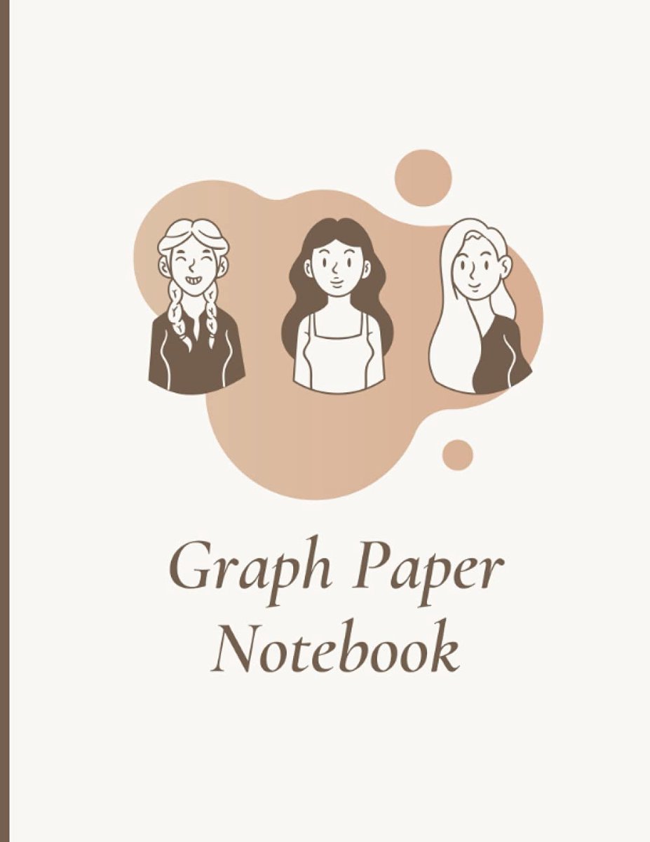 Paper Notebook: 1/2 inch squares : A4 Paper , 5 star notebook , non-perforated , perfect binding , 8.5" x 11" , 100 pages