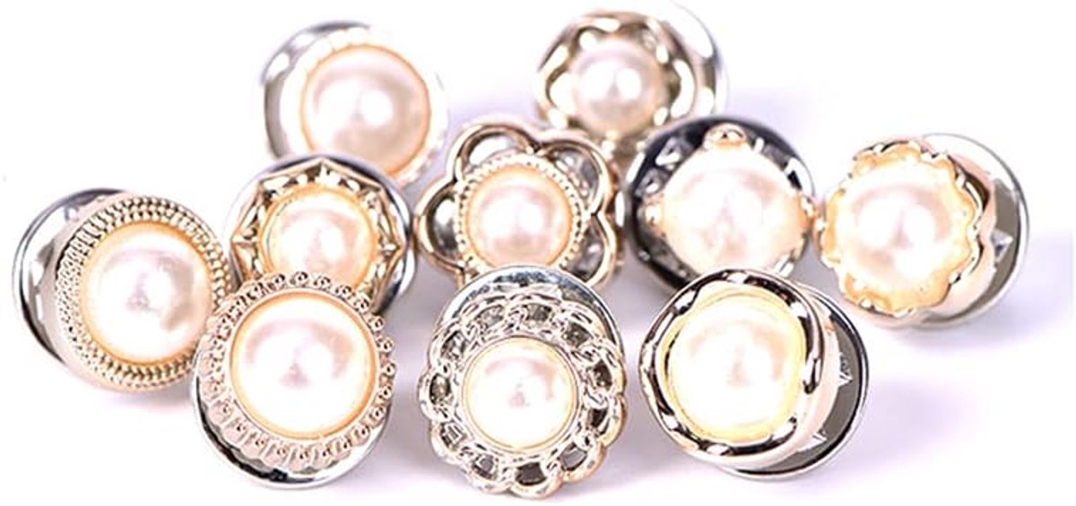 10 stuks trui sjaal rhinestone kristallen broche cardigan corsage veiligheid knoop voor kleding hoed decoratie