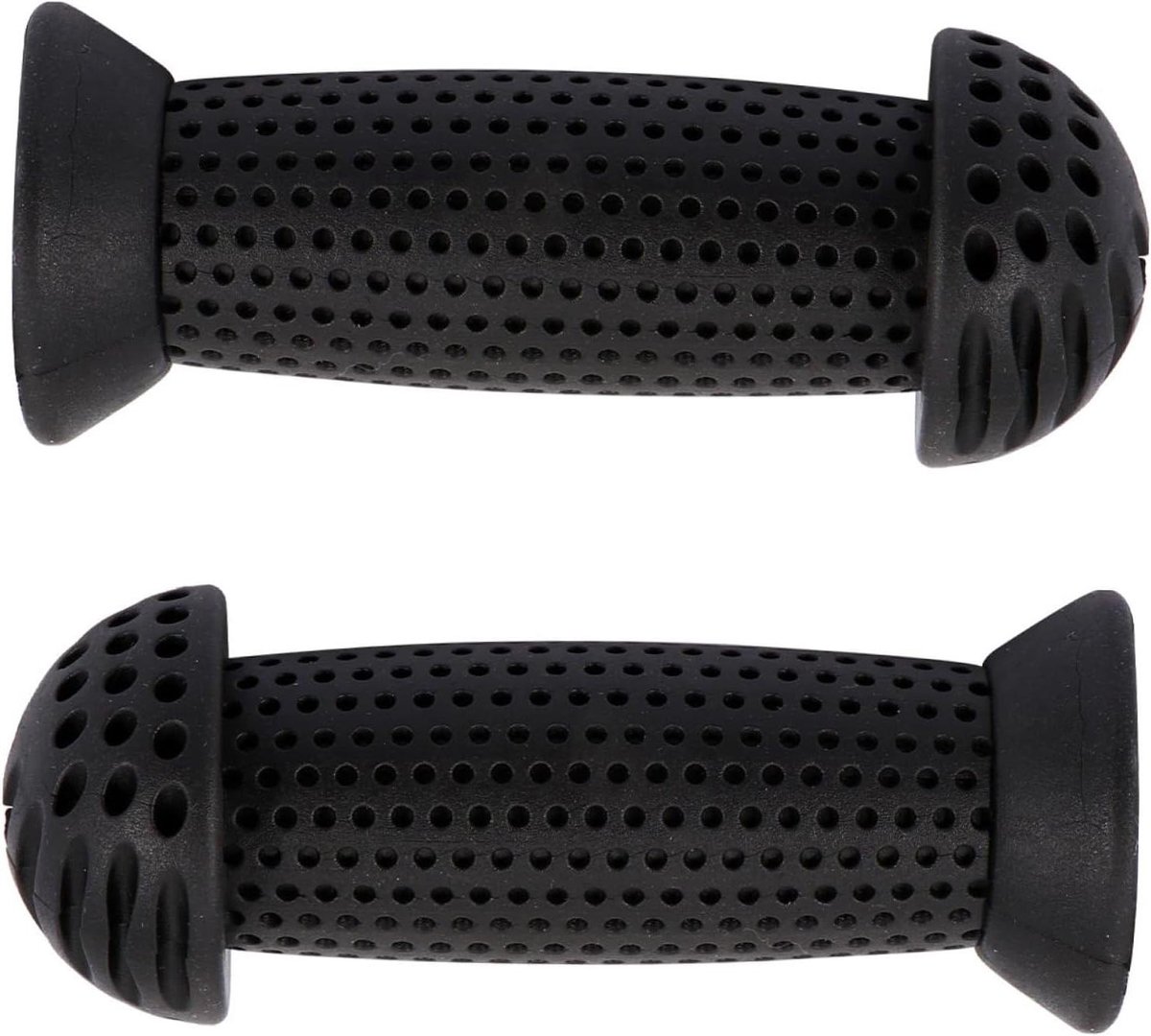 Fietshandvat Beschermers - Handvat Covers - Kinderen Fietsen - Anti-slip Gel Materiaal - 10x4CM - Zwart
