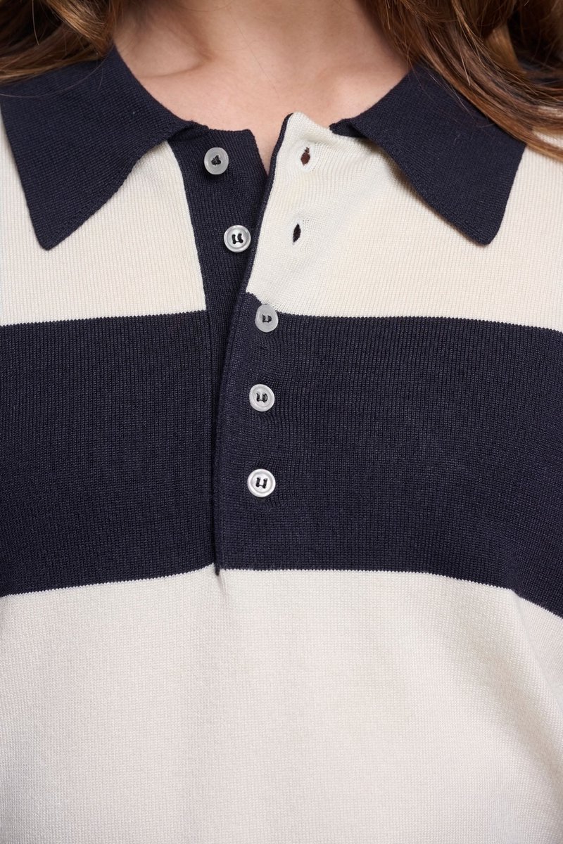 Rino & Pelle Vesten - Roul polo sweater - Wit