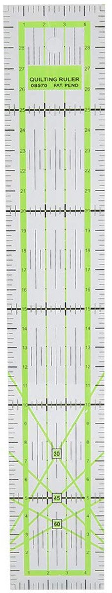 5X30cm Hoge Transparante Kleermaker Snijgereedschap DIY Naailiniaal Geschikt voor Het Snijden van Kleding