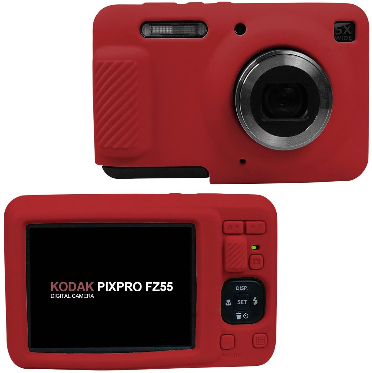 Omgoods - Silicone Camera Beschermhoes voor Kodak PIXPRO FZ55