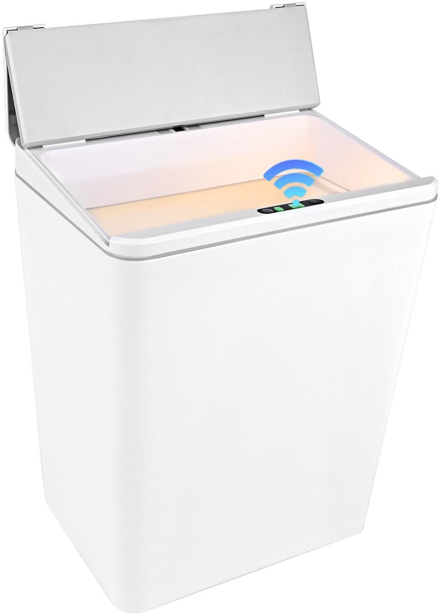 Omgoods - Automatische Vuilnisemmer met Sensor en LED Nachtlampje