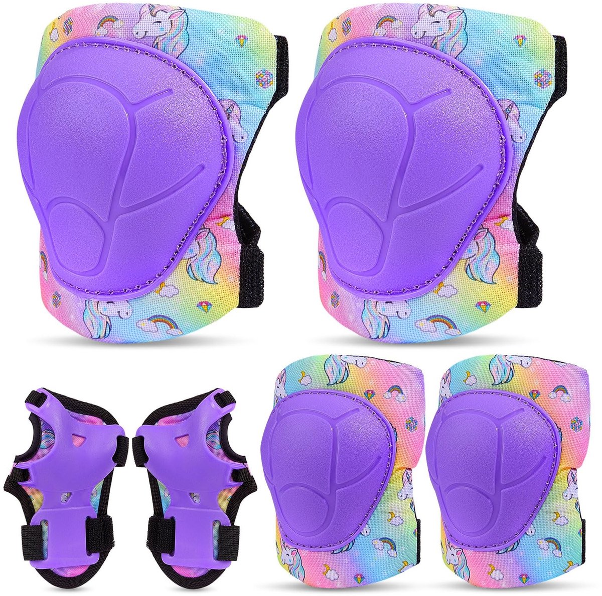Omgoods - Kids Beschermset met Knie- en Elleboogbeschermers