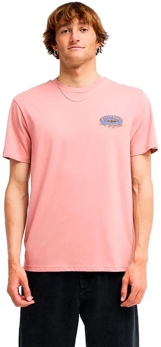 Billabong Straya T-shirt Met Korte Mouwen Roze XL Man