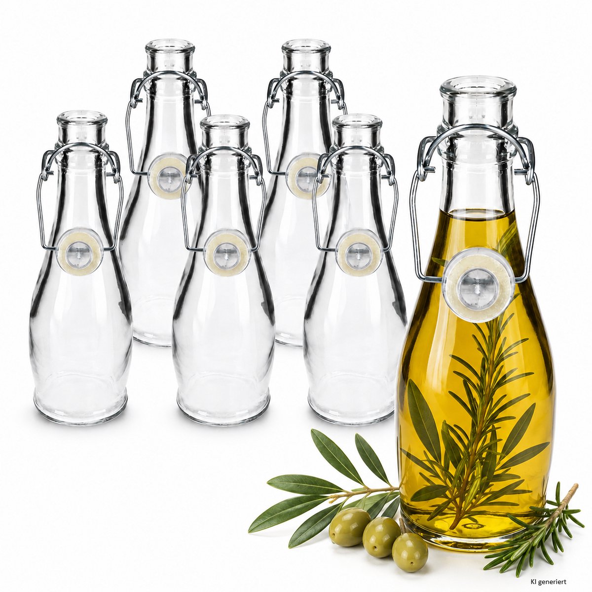 6-delige set RALF M beugelfles 350 ml met draadbeugelverzegeling – 13151018S