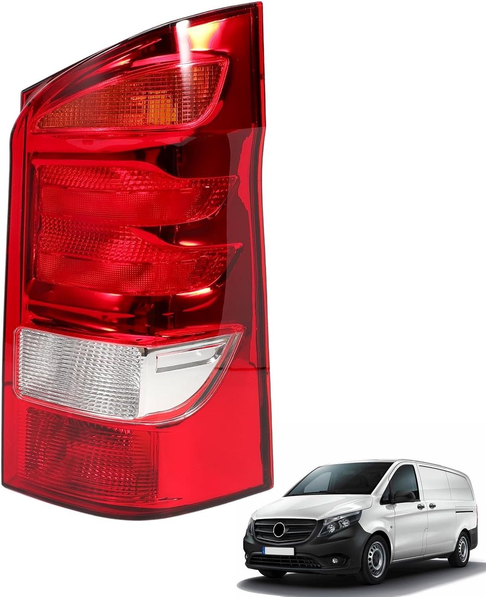 Ibiza Rear Light, Rear Light, Rear Light, Seat Ibiza, Compatible with Vito 2014, Rear Right, Brake Light - ShopVlot