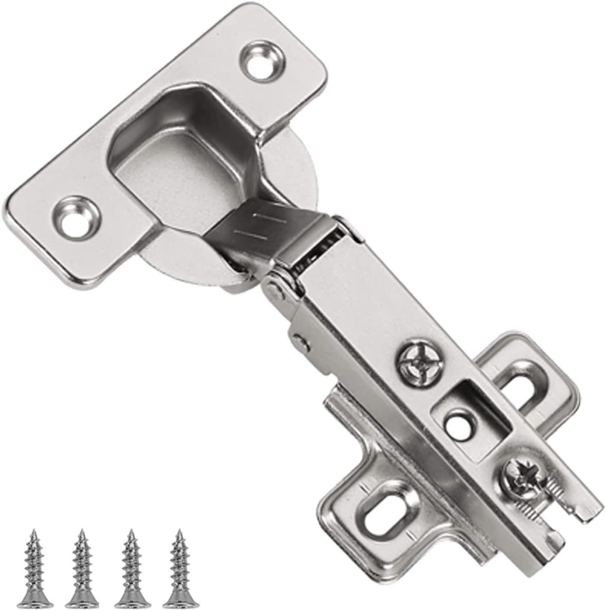 Furniware 2 pieces hinges for kitchen doors and cabinet doors, φ45 mm door hinges - ShopVlot