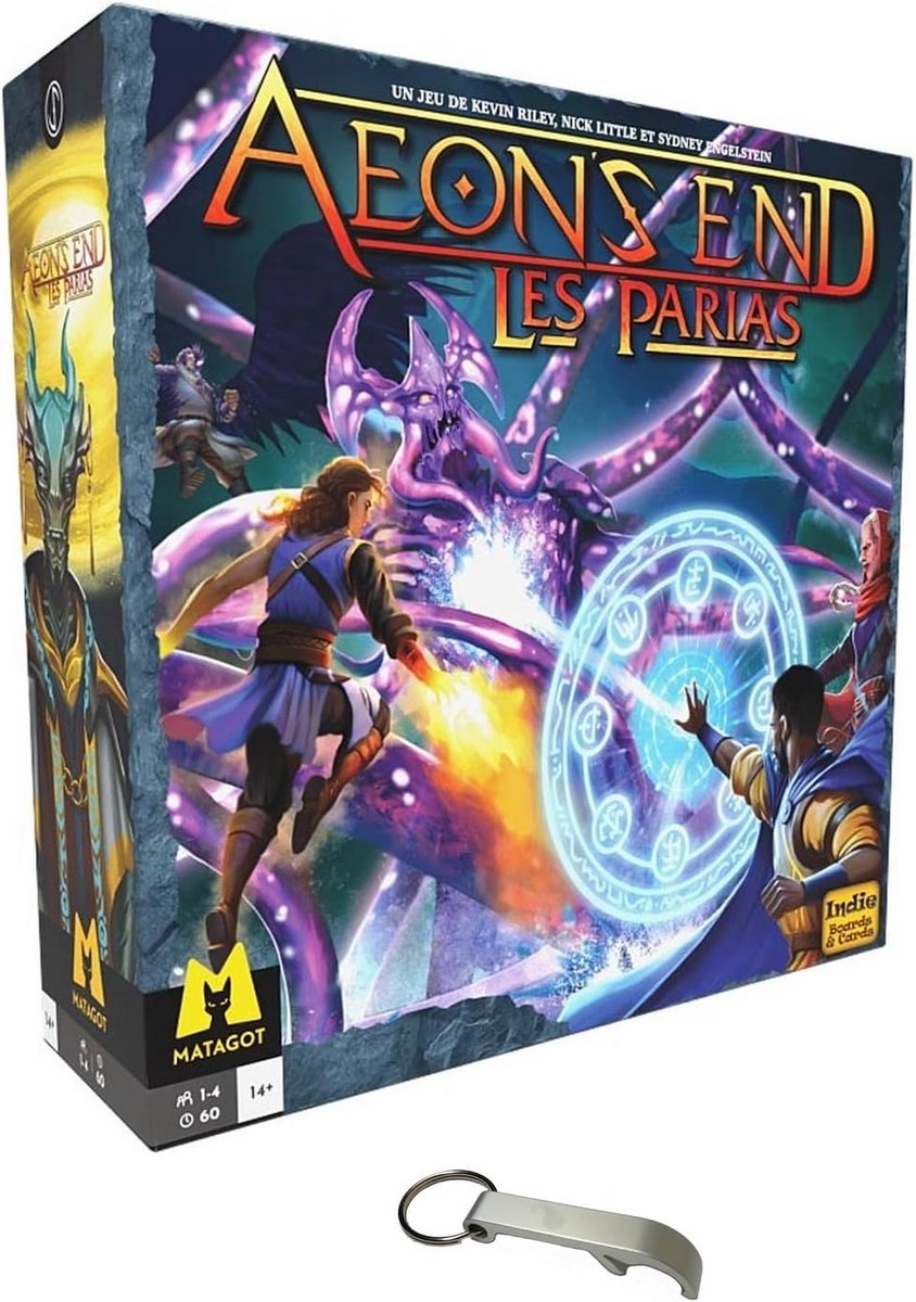 Set of Aeon's End A New Era + The Depths + the Nameless French Version + 1 Blumie Bottle Opener (Ere + Depth + Without - ShopVlot