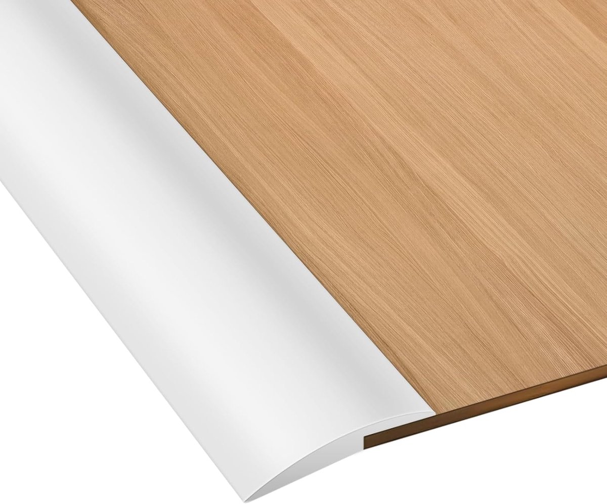 Deurlat PVC overgangsstrip 2m - zelfklevend - milieuvriendelijk materiaal - eenvoudig te installeren - ShopVlot