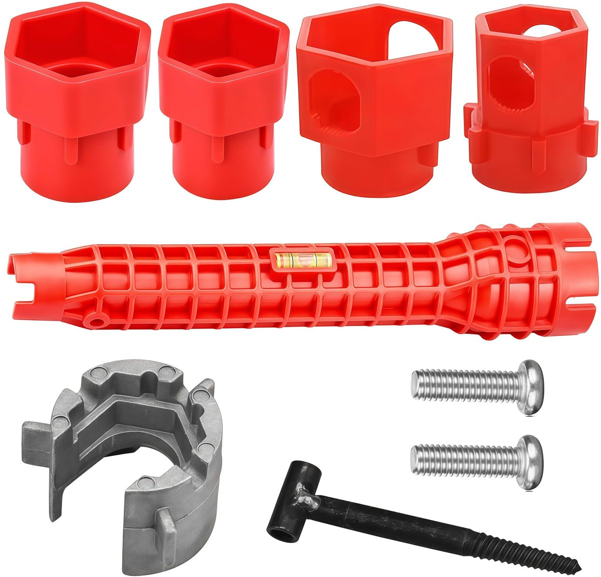 Solidchoice - Multifunctionele Ontstopper en Kraan Sleutel voor Loodgieterswerk
