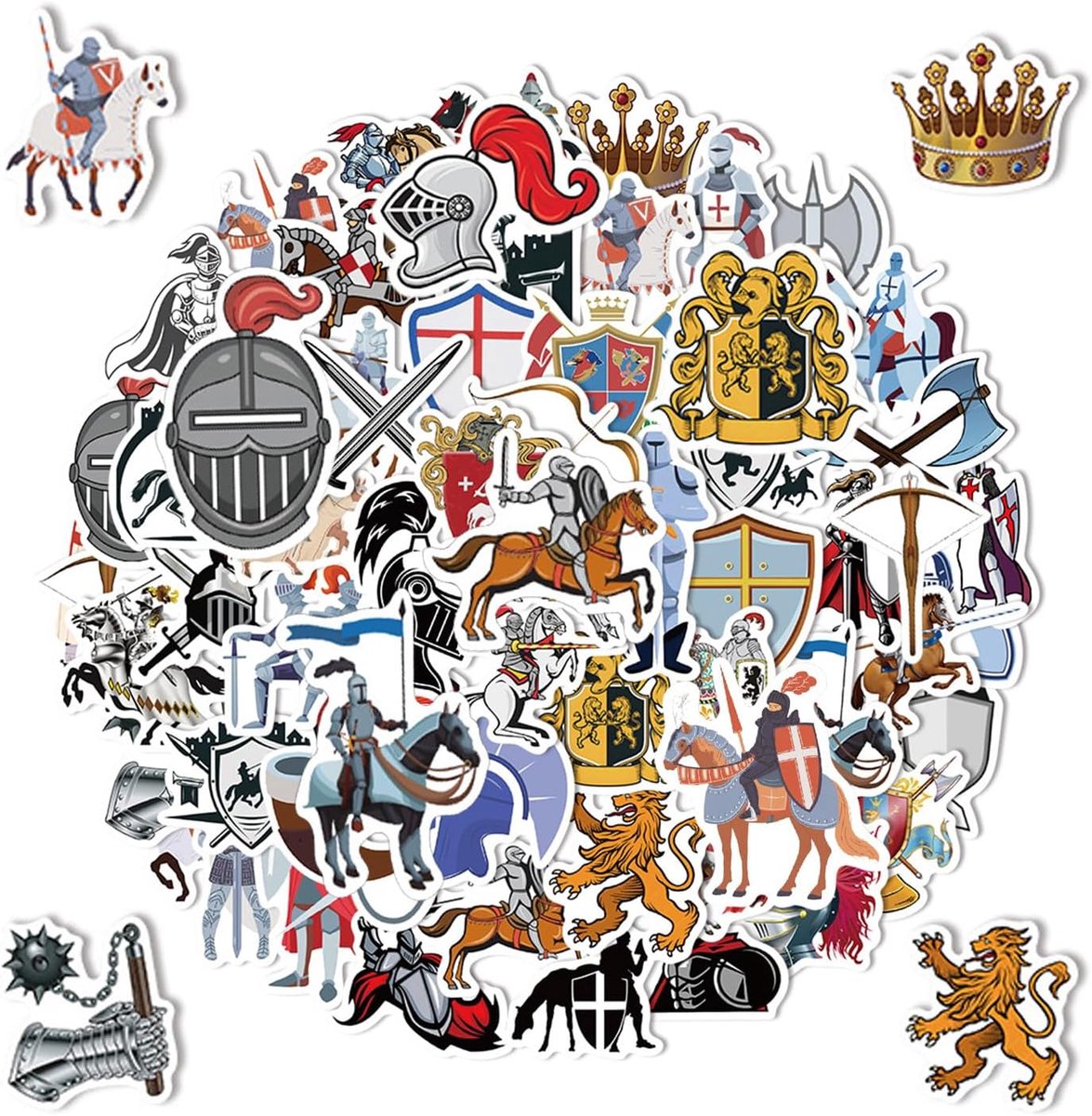 Graffiti Stickers 120 Stuks - Zelfklevend PVC - Creatieve Decoratie - Voor Notitieboek en Dagboek - ShopVlot