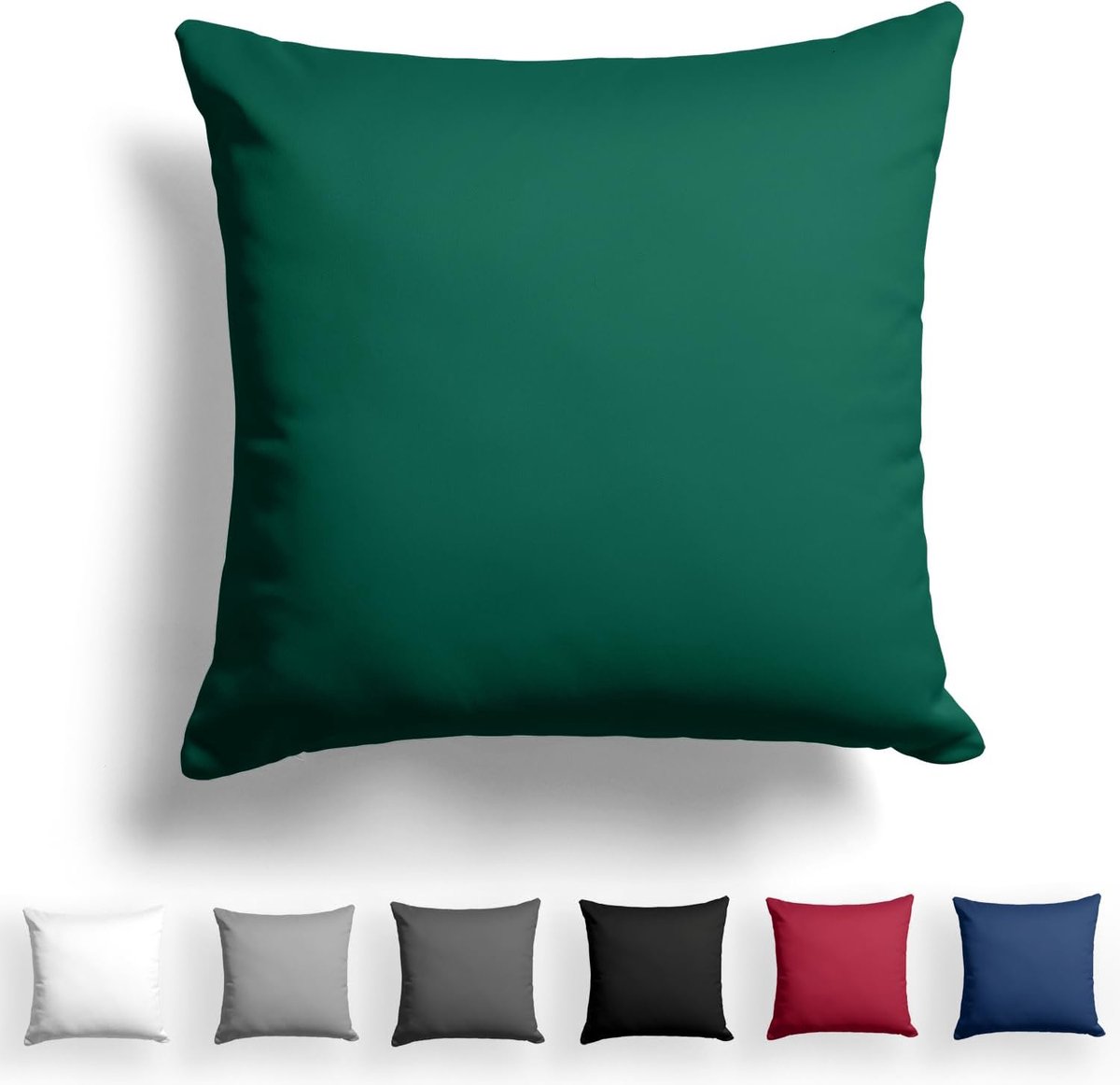 Kussensloop 80x80 cm - Mako Satin - Hypoallergeen - Ideaal voor elk seizoen - ShopVlot