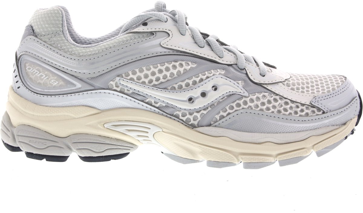 Dames Sneakers Saucony Saucony Progrid Omni 9 Quartz/eggshel Zilver - Maat 38½