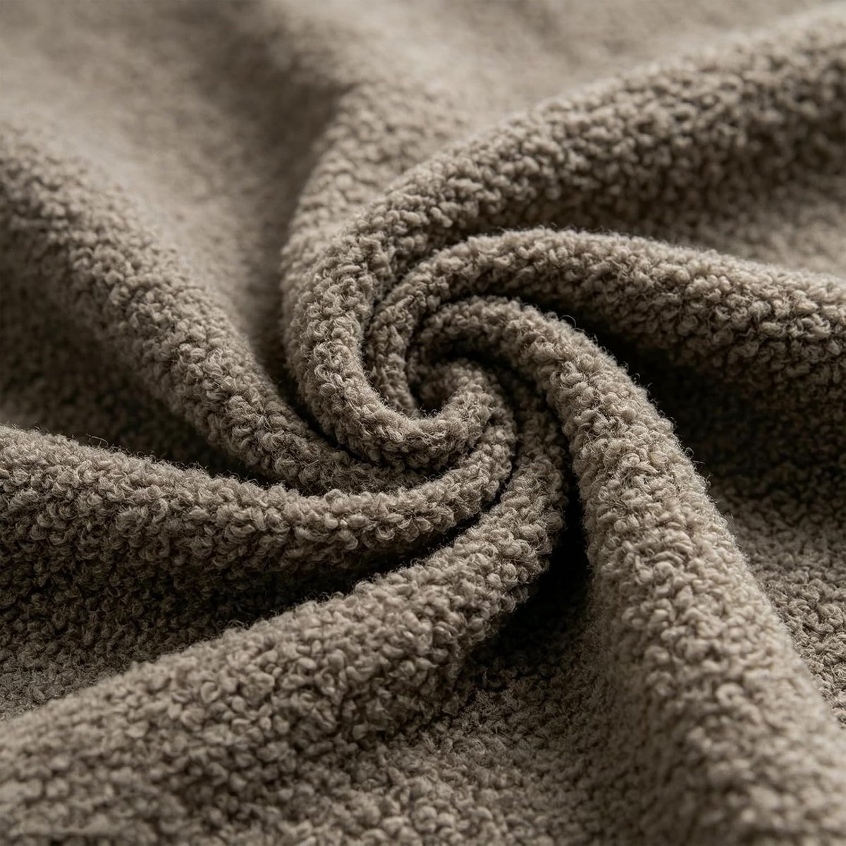 Stoven om te naaien 100 cm x 140 cm - boucle - bruin - perfect voor kussens en sofahoes - ShopVlot