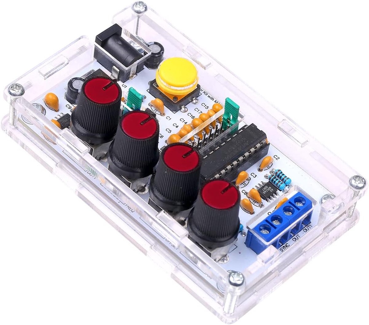 Signal Generator, Sunydog MAX038 Signal Generator DIY Kit 1Hz~20MHz Function Generator High Speed Operational - ShopVlot