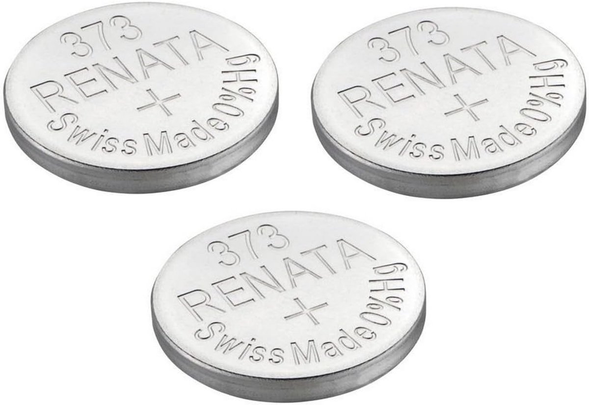 Renata single watch Battery 373, SR916SW 1.55V (3 x 373 or SR 916 SW) - ShopVlot