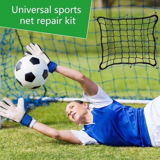 Universele reparatienetwerk, sport, praktisch, 5 netten, 100 bevestigingen voor reparatie, honkbal, voetbal, golf, 30 - ShopVlot van universele — afbeelding 2