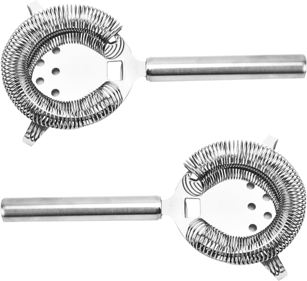 2pcs bar strainer cocktail, cl measuring cup bar accessories, rustproof suitable for all shaker stoppers - ShopVlot