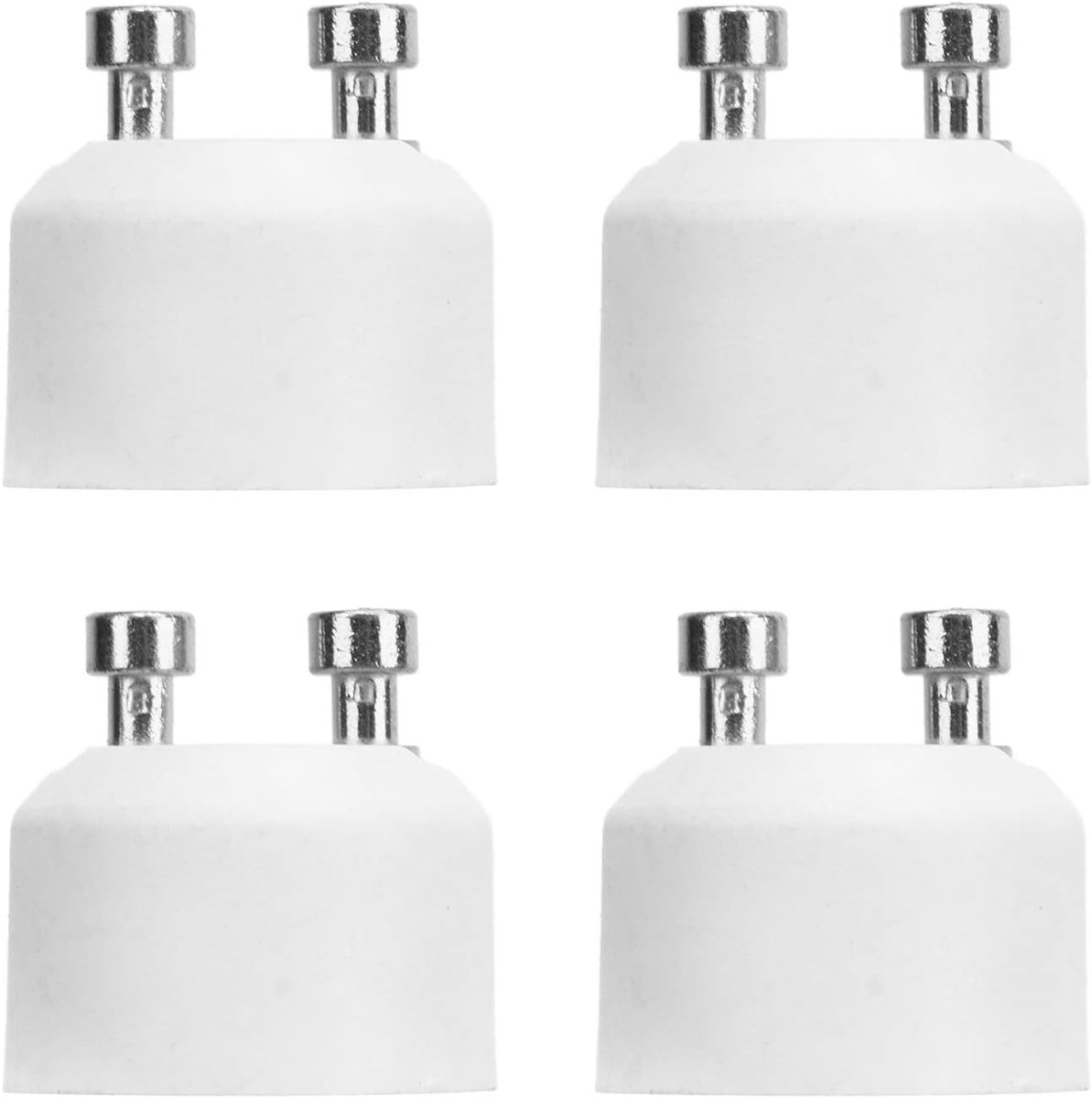 GU10 Adapter - 4 Stuks - MR16 Lamphouder Converter - Eenvoudige installatie voor LED en halogeenlampen - ShopVlot