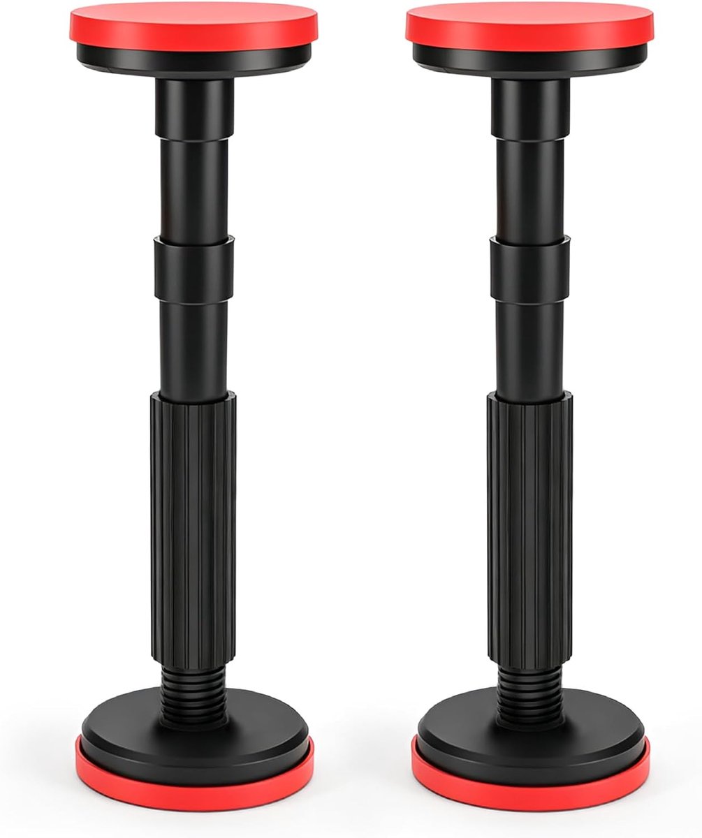 Telescopische steunstang 18-45 cm - verstelbaar en stevig - max. 200 kg - ideale montagesteun voor kast en wastafel - ShopVlot