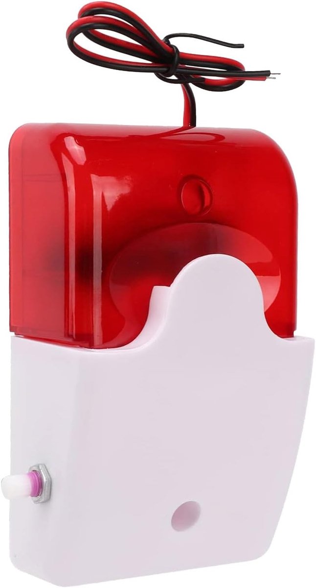 Veiligheidswaarschuwingslicht - Sirene Alarm 220 V - Stroboscoop - Ideaal voor buitengebruik - ShopVlot