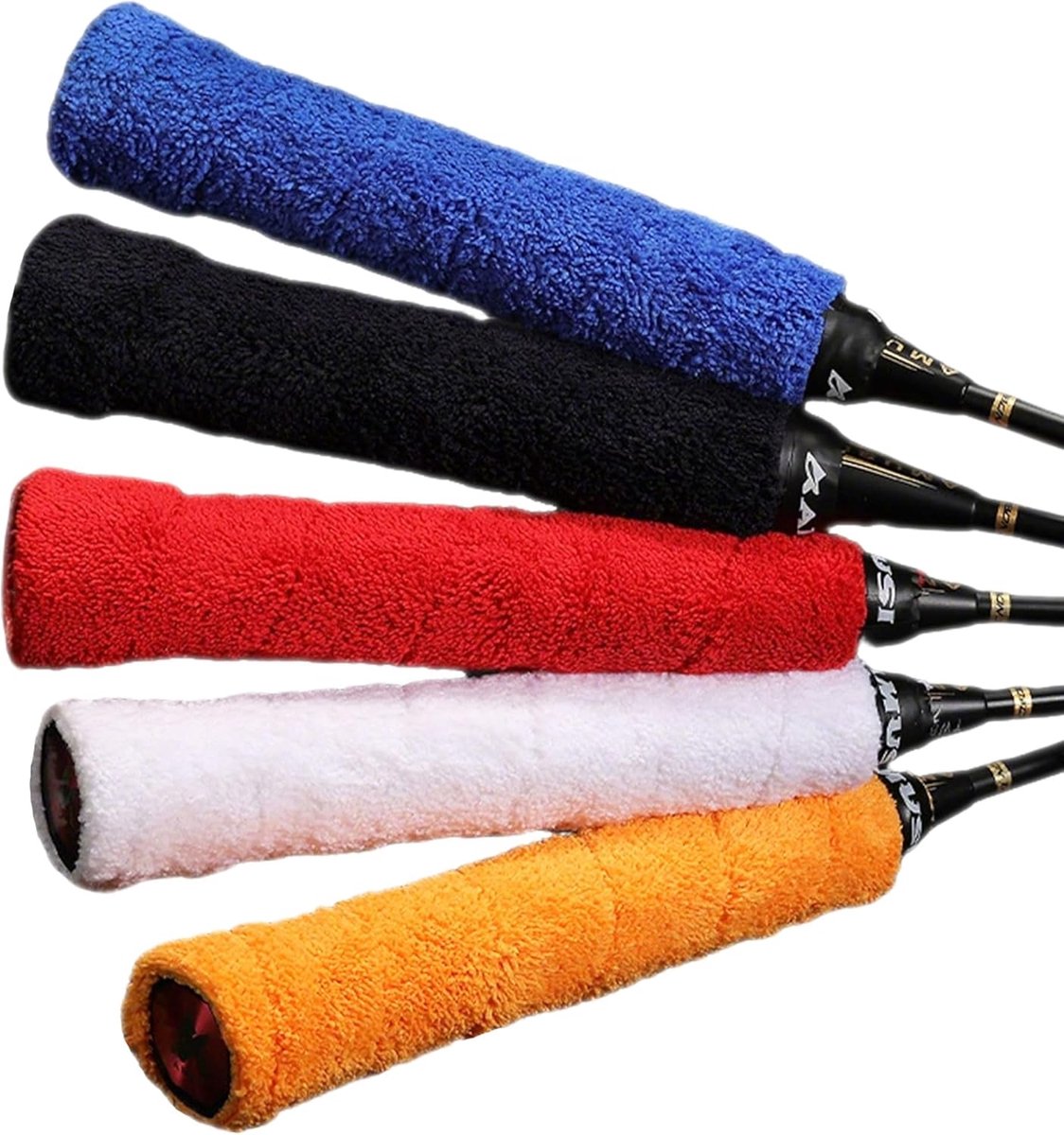 Badminton grip - silicone non-slip - 2 stuks - comfortabele grip - eenvoudig te installeren - ShopVlot