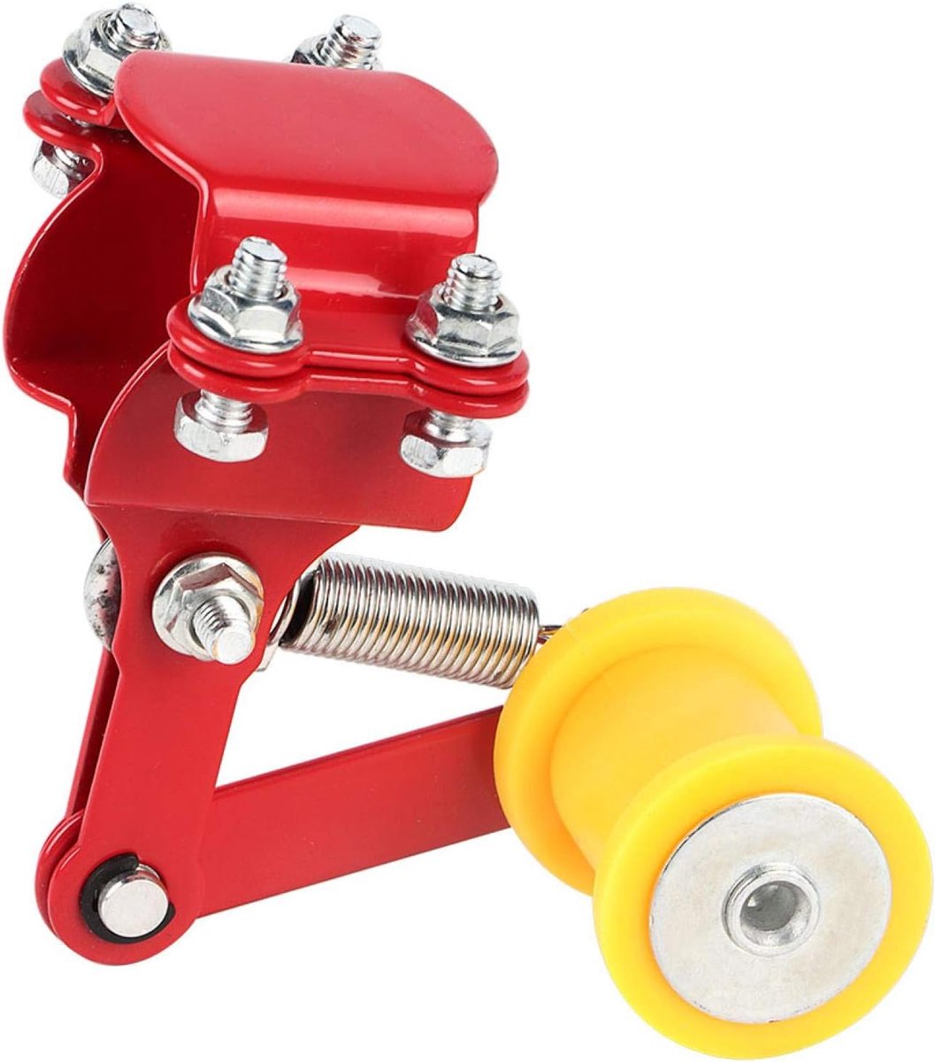 Motorketting spanner universeel verstelbaar - 3,7-4,3cm/1,46"-1,69" - rode roller - ShopVlot