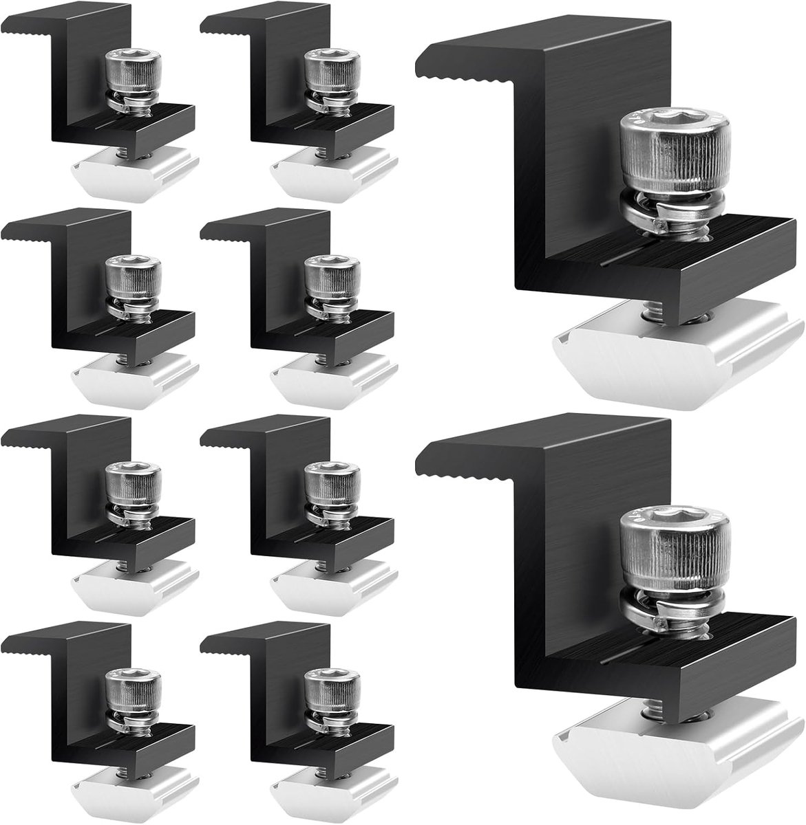 Solar Panel Houder 30mm - Z-vormig - Hoogwaardig Aluminium - Ideaal voor PV-systemen - ShopVlot