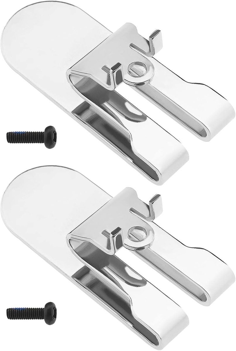 Belt haak clip 2 stuks - Compatibel met DeWalt 18V gereedschappen - Gemakkelijk te bevestigen - Voor extra draaggemak - ShopVlot